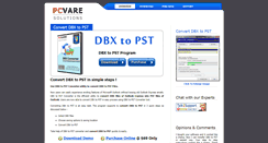 Desktop Screenshot of convert.dbxtopst.com