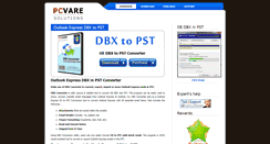 Desktop Screenshot of outlook-express.dbxtopst.com