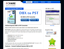 Tablet Screenshot of outlook-express.dbxtopst.com