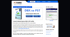 Desktop Screenshot of convert-outlook-express.dbxtopst.com